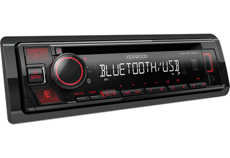Elevate Your In-Car Entertainment with Kenwood KDC-BT460U Single Din CD Player
