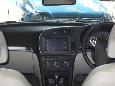Saab 9.3 Install of the Pioneer AVIC-F20BT Navigation System