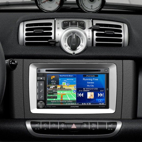 Alpine Car Specific Upgrades Alpine KIT-61SMT Installation Kit For Smart Fortwo 2010