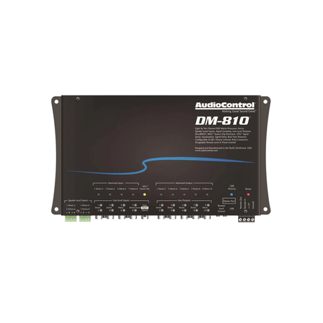 AudioControl Sound Processor AudioControl DM-810 Premium 8 Input 10 Output DSP Matrix Processor