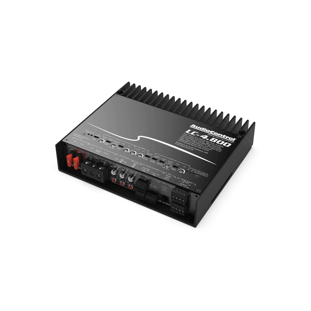 AudioControl LC4.800 HighPower MultiChannel Amplifier with Accubass