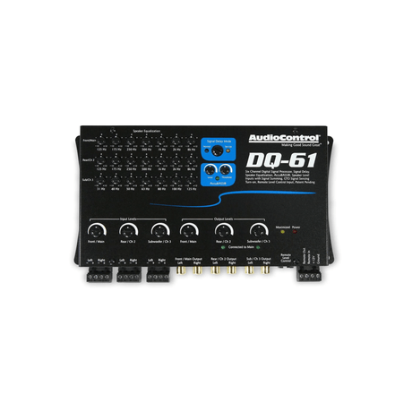 AudioControl Sound Processor AudioControl DQ-61 6 Channel Line Out Converter with Signal Delay and EQ