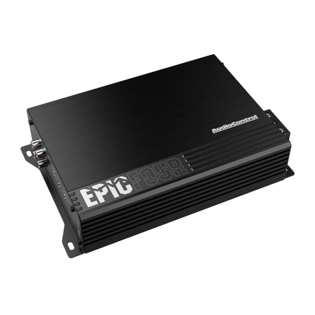 AudioControl 4 Channel Amp AudioControl EPICFOUR EPIC Series 4-Channel Amplifier