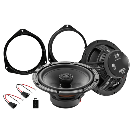 BLAM BLAM EXPRESS 165EC Front Door Speaker Upgrade Kit for Abarth/Fiat 500 (2008-2016) - SFK-FIA1-EC165