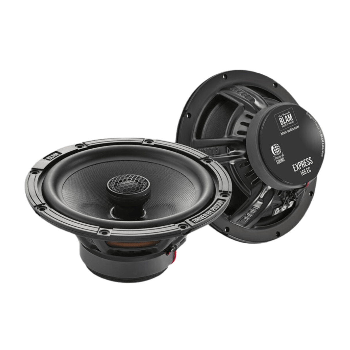 BLAM BLAM EXPRESS 165EC Front/Rear Door Coaxial Speaker Upgrade Kit for Ford B-Max (2012-2018) - SFK-FOR2-EC165