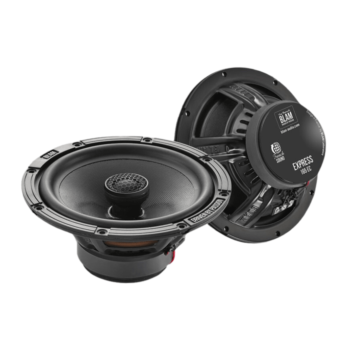 BLAM BLAM EXPRESS 165EC Front/Rear Door Coaxial Speaker Upgrade Kit for Ford Edge (2015-2019) - SFK-FOR2-EC165