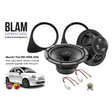 BLAM BLAM EXPRESS 165EC Rear Side Hatch Coaxial Speaker Upgrade Kit for Abarth/Fiat 500 (2008-2016) - SFK-FIA2-EC165