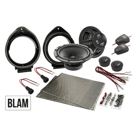 BLAM BLAM EXPRESS 165mm (6.5-Inch) Speaker Upgrade Kit for GM (Chevrolet, Holden, Vauxhall) - SFK-GM-ES165