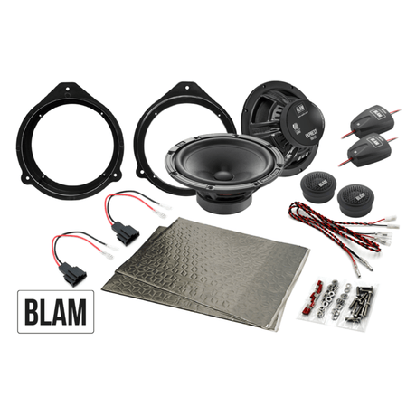 BLAM BLAM EXPRESS Speaker Upgrade Kit for Audi 165mm (6.5 Inch) - SFK-AUD1-ES165