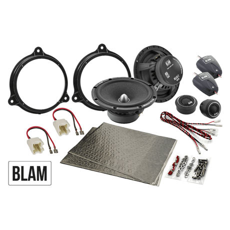 BLAM BLAM RELAX 165mm (6.5 Inch) Complete Speaker Upgrade Kit for Renault - SFK-REN1-RS165