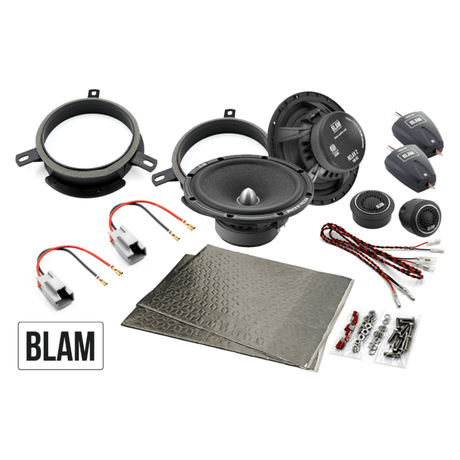 BLAM BLAM RELAX 165mm (6.5 Inch) Speaker Upgrade Kit for Volvo C, S, V, XC-Series - SFK-VOL1-RS165