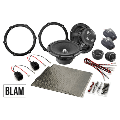 BLAM BLAM RELAX Speaker Upgrade Kit for PSA Groupe 165mm (6.5 Inch) Complete - SFK-PSA1-RS165
