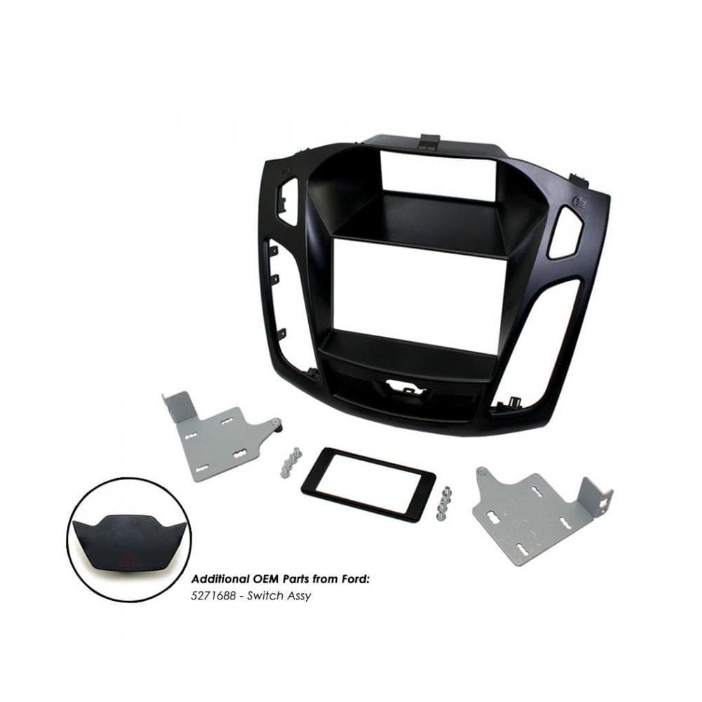 Connects2 Fitting Accessories Connects2 CT23FD64 Ford Focus 2015 Onwards Double Din Car Stereo Fascia Panel/Kit