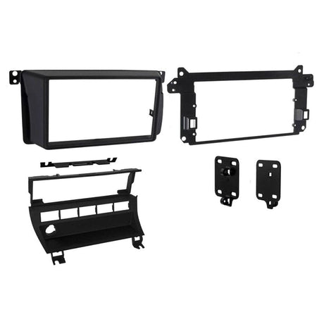 Connects2 Fitting Accessories Connects2 CT23BM10L BMW 3 Series L.H.D Double Din Fascia Adaptor Kit Matt Black