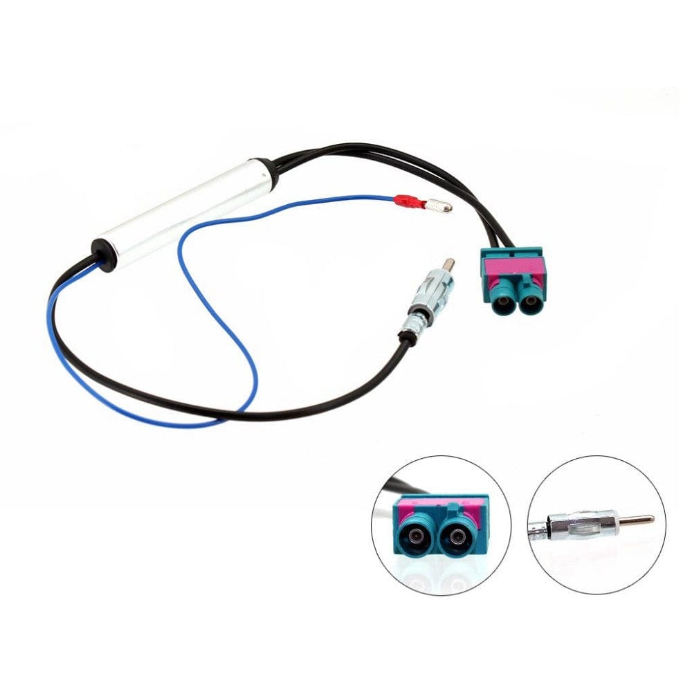 Connects2 CT27AA87 UNIVERSAL TWIN FAKRA TO DIN ANTENNA ADAPTER Car