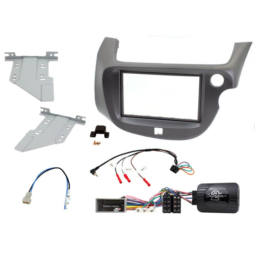Connects2 Fitting Accessories Connects2 CTKHD17 Full Installation Kit for the Honda Jazz Which Retains Factory Steering Wheel Controls