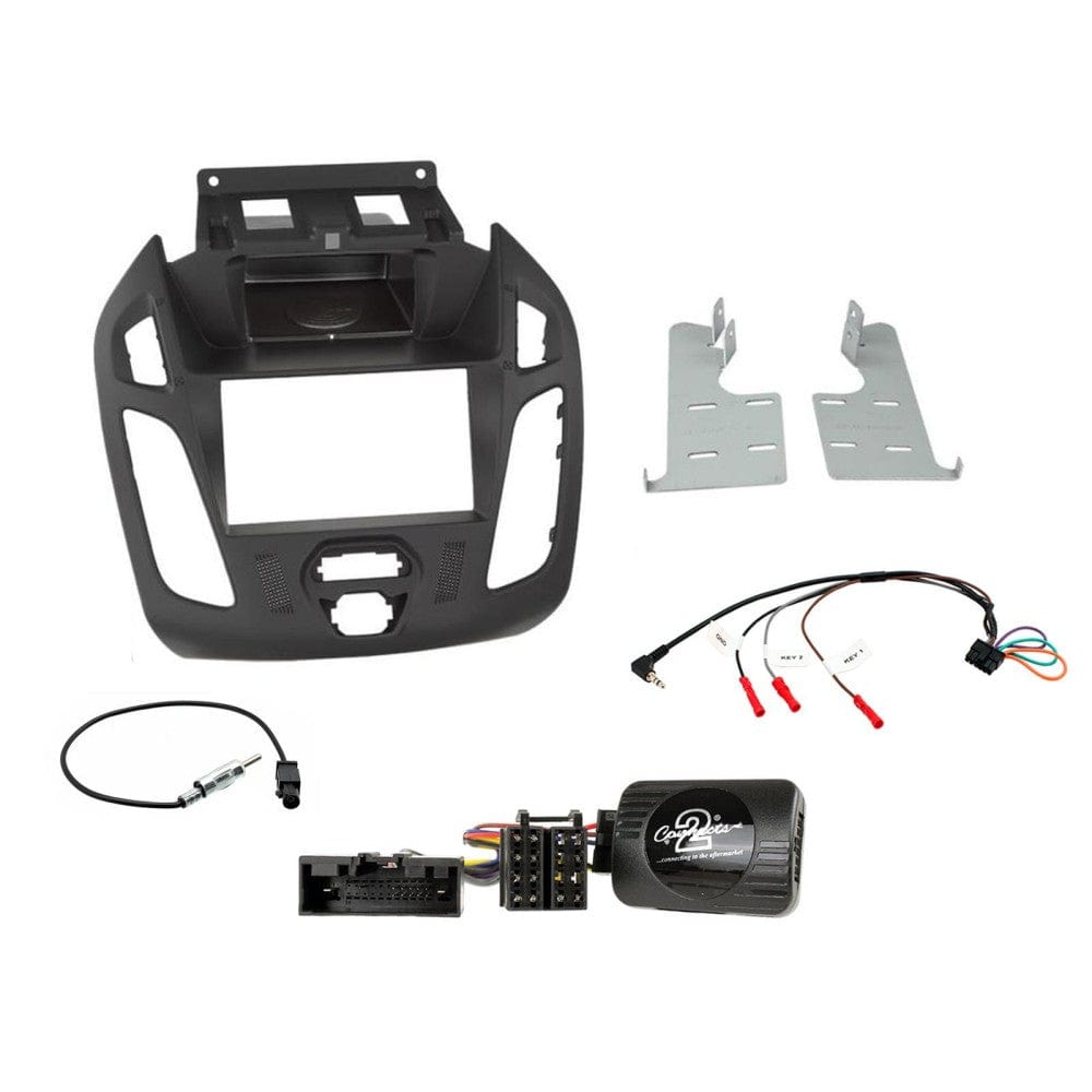 Connects2 CTKFD81 Double DIN Fascia Panel Black Car Audio Centre connects2-ctkfd81-double-din-fascia-panel-black-car-audio-centre