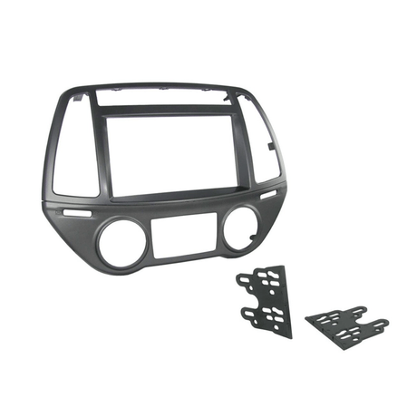 Connects2 Stereo Fitting Connects2 CT23HY34 Double Din Facia for Hyundai