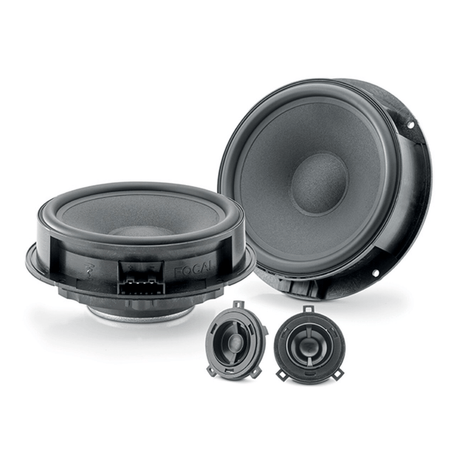Focal Car Speakers and Subs Focal Car Audio ISVW165 Integration Volkswagen Speaker Upgrade Kit