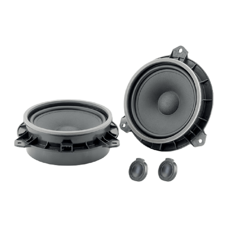 Focal Vehicle Speaker Upgrades Focal ISTOY165 Integration Dedicated 165mm Component Kit - Toyota