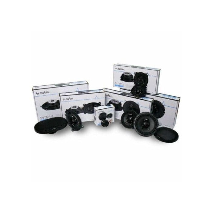 In Phase Car Speakers In Phase SXT1035 - 2-way coaxial shallow-mount speakers - 200 watts