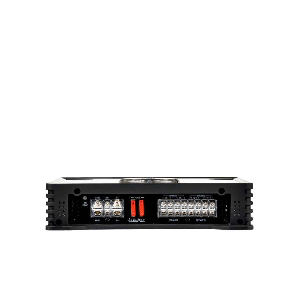 In Phase Amps In Phase IPA9704D 2 Ohm Stable 1600 Watts Digital 4 Channel Amplifier