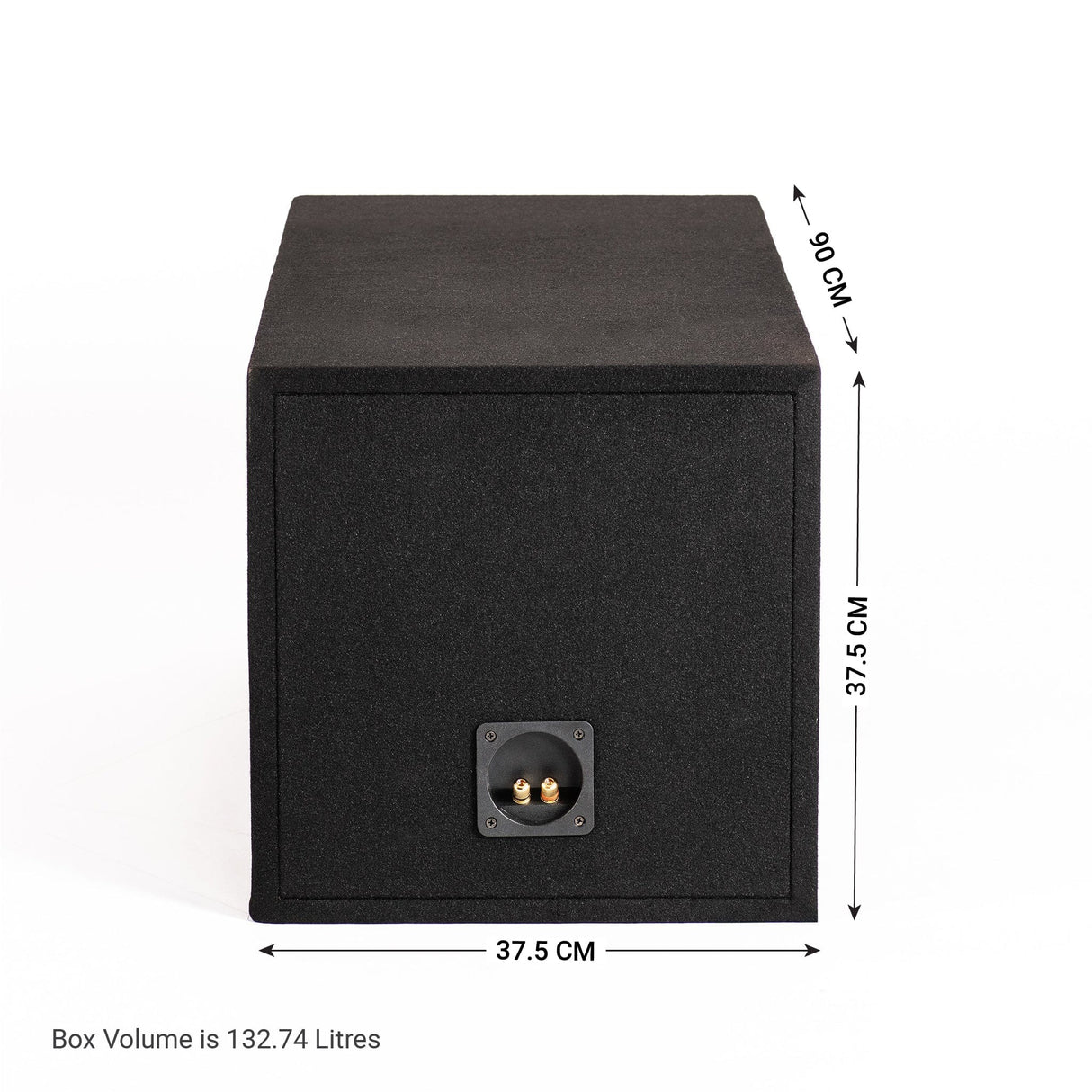 In Phase Car Speakers and Subs In Phase BX12TREX 12" Slot Ported Subwoofer Enclosure For DB Audio TREX12