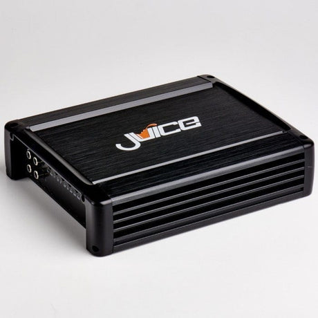 Juice Amps Juice JA1201D 1200W 1-Channel Mono Peak Power Car Amplifier, Bass Remote, 1 Ohm Stable, RCA Output