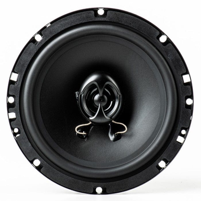 Juice Car Speakers Juice S620 6.5 Inch 17cm 2-Way Coaxial Car Door or Parcel Shelf Speaker Upgrade, Efficient Power Handling, 300Watts Peak Power, Black