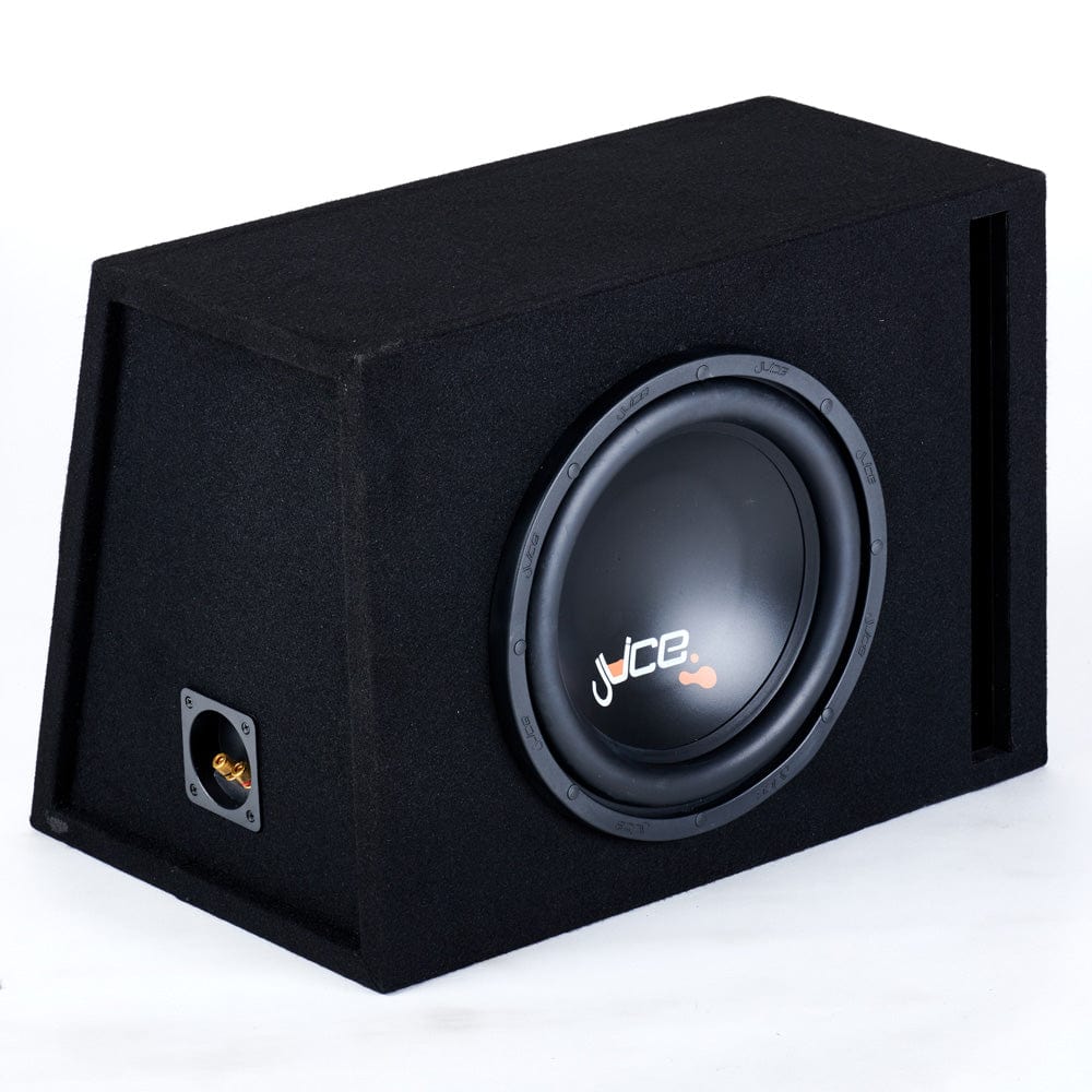 Juice Enclosed Subwoofers Juice JS8 1000W Bass Box Package with Ported Enclosure
