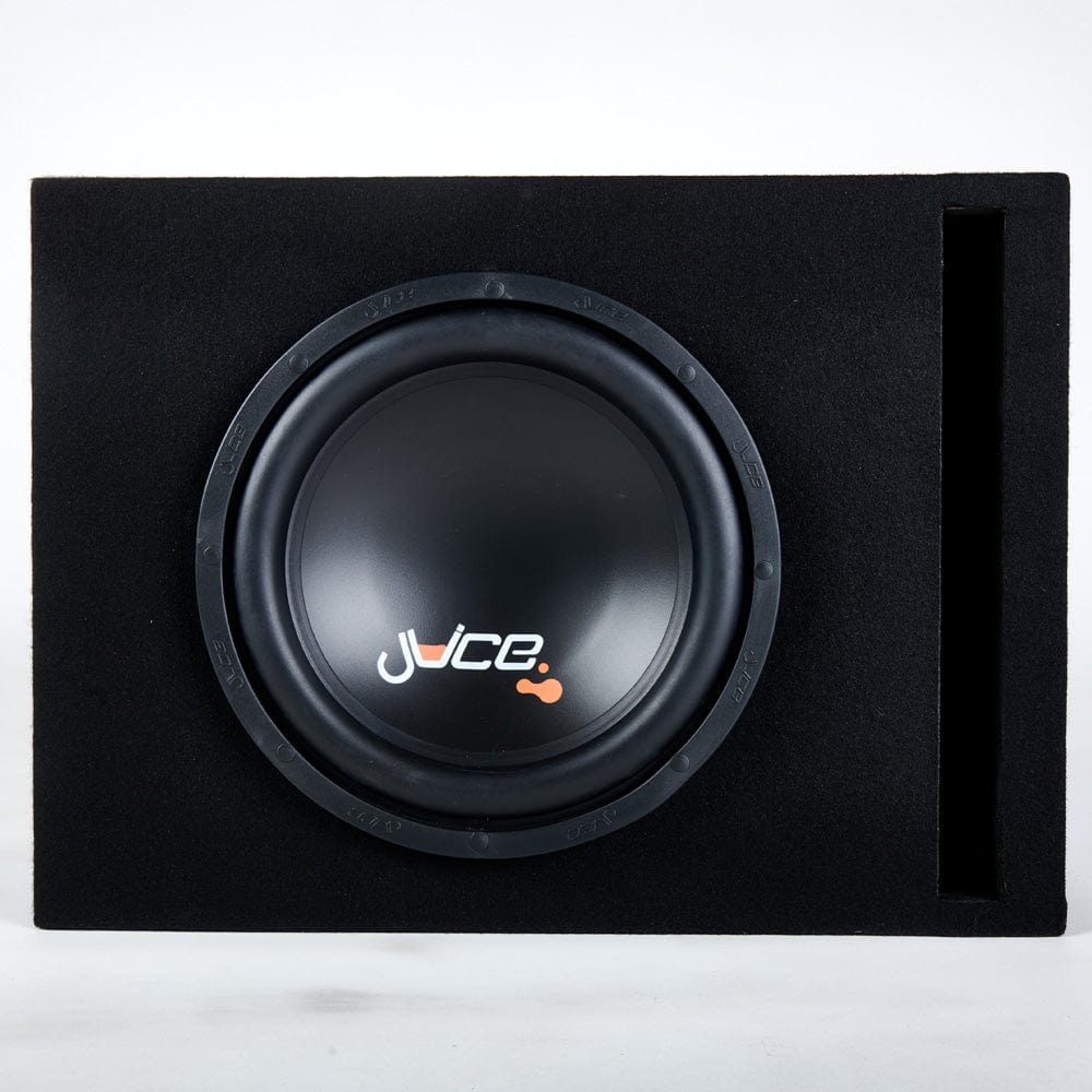 Juice Enclosed Subwoofers Juice JS8 1000W Bass Box Package with Ported Enclosure