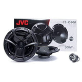 JVC JVC JVC JVC CS-JS600 16cm 2-Way 300 Watts Component Speakers with Tweeters