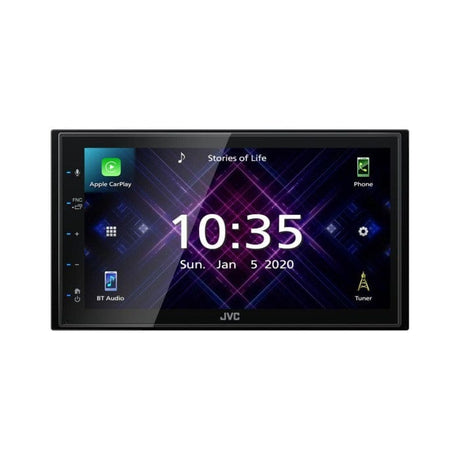 JVC Car Stereos JVC KW-M560BT 6.8" Capacitive Touch Screen Apple Car Play Media Player