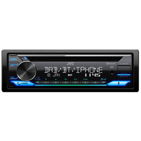 JVC Car Stereos JVC KD-DB922BT MP3 CD Player with Bluetooth DAB Tuner AUX and USB