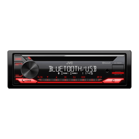 JVC Car Stereos JVC KD-T822BT CD receiver with Bluetooth Hands-Free Calling and Wireless Music Streaming