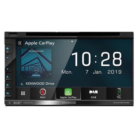 Kenwood Sat Navs Kenwood Kenwood DNX-5190DABS 6.8" AV Navigation System with Android Auto, Apple Carplay, Bluetooth and DAB+