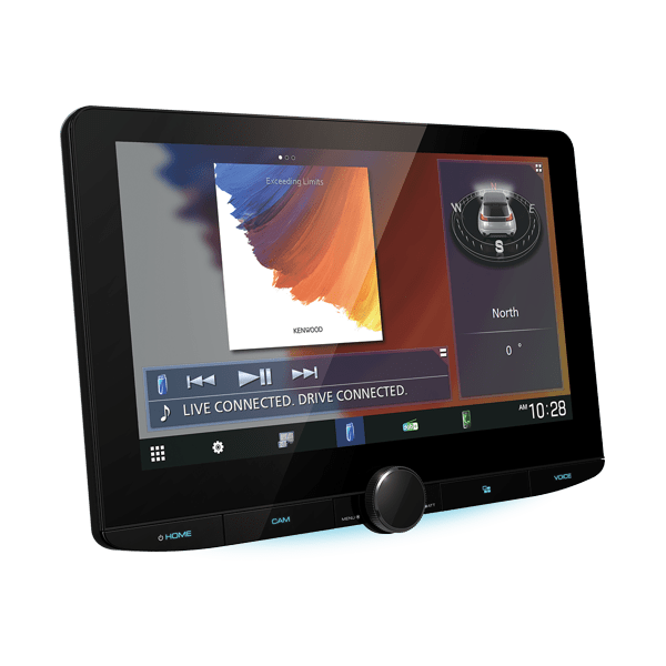 Kenwood Car Stereos Kenwood DMX-9720XDS 10.1" HD Mechless DAB+ Receiver with Advanced Smartphone Control