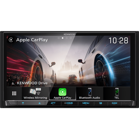 Kenwood Double Din Car Stereos Kenwood DMX-8021DABS 7" Touchscreen Stereo with DAB Bluetooth Apple Car Play and Android Auto