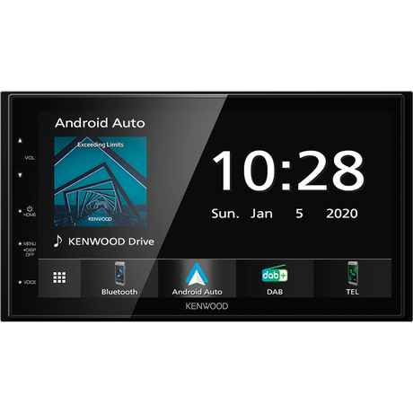 Kenwood Double Din Touchscreen Kenwood DMX5020DABS AV Receiver with Wired Android Auto and Apple Car Play