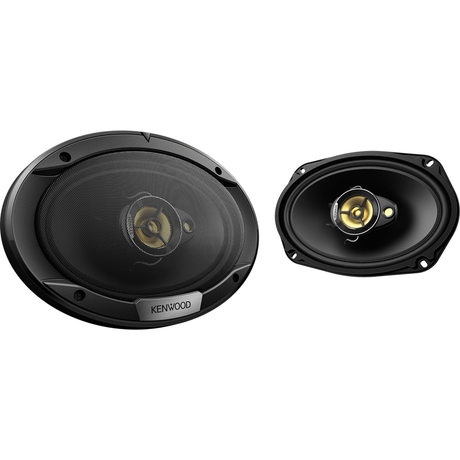 Kenwood Kenwood Kenwood KFC-S6976EX Stage Sound Series 6x9" Flush Mount 3-Way 3-Speaker System 500w