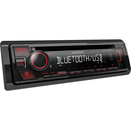 Kenwood Car Stereos Kenwood KDC-BT460U CD/USB-Receiver with Built-in Bluetooth