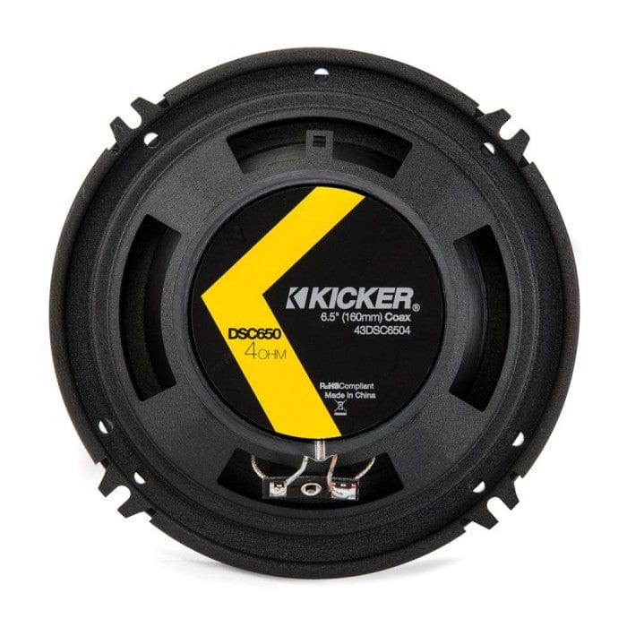 Kicker Car Speakers and Subs Kicker 43DSC6504 DS 6.5" 165 mm Coaxial Speaker System