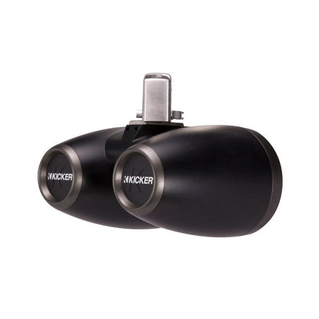 Kicker Fitting Accessories Kicker 45KMTDC65 6.5" 165 mm Dual Tower Coaxial Speaker System With Charcoal LED Grills