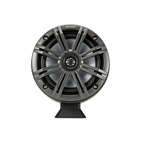 Kicker Fitting Accessories Kicker 46KMFC65 6.5" 165 mm Surface Coaxial Speaker System With Charcoal LED Grills