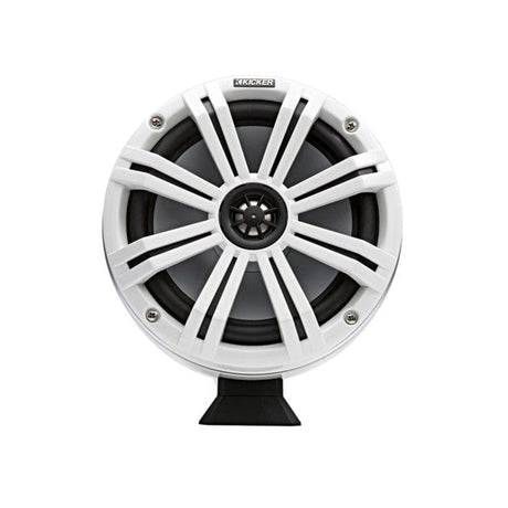 Kicker Fitting Accessories Kicker 46KMFC8W 8" 200 mm Surface Coaxial Speaker System With White LED Grills