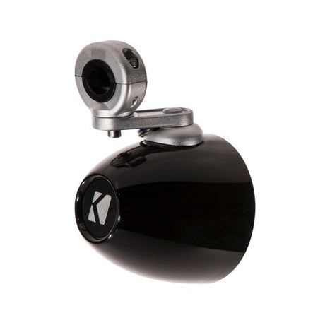 Kicker Car Speakers and Subs Kicker 40KMMTES Kicker Marine 4â Tower Speaker Enclosures - Black