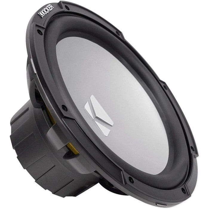 Kicker Car Speakers and Subs Kicker 45KMF124 12" Single Voice Coil Subwoofer - 4 Ohm