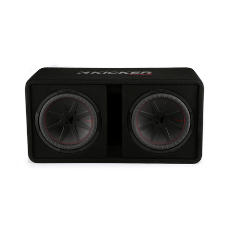 Kicker Enclosed Subwoofers Kicker KA48DCWR122 CompR Dual 12" Ported Loaded Enclosure
