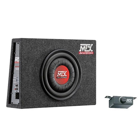 MTX Car Subwoofers MTX ROAD THUNDER 10" POWERED FLAT ENCLOSURE RTF10P