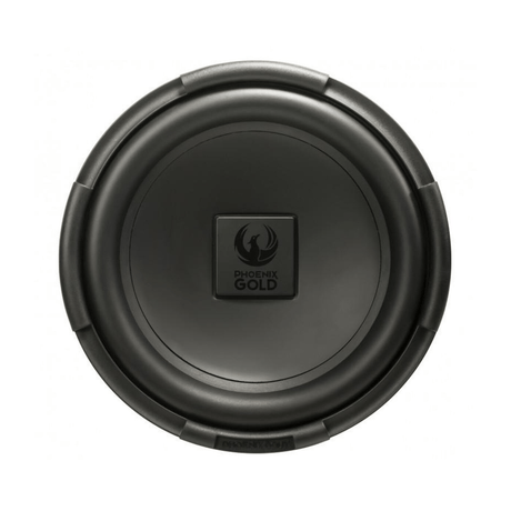 Phoenix Gold Subwoofer Phoenix Gold RX2 12D 12" Dual 4-Ohm Subwoofer